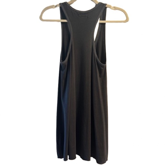 Lauren Moshi Butterfly Star Racerback Blue Gray Tank Size S EUC - Picture 7 of 8